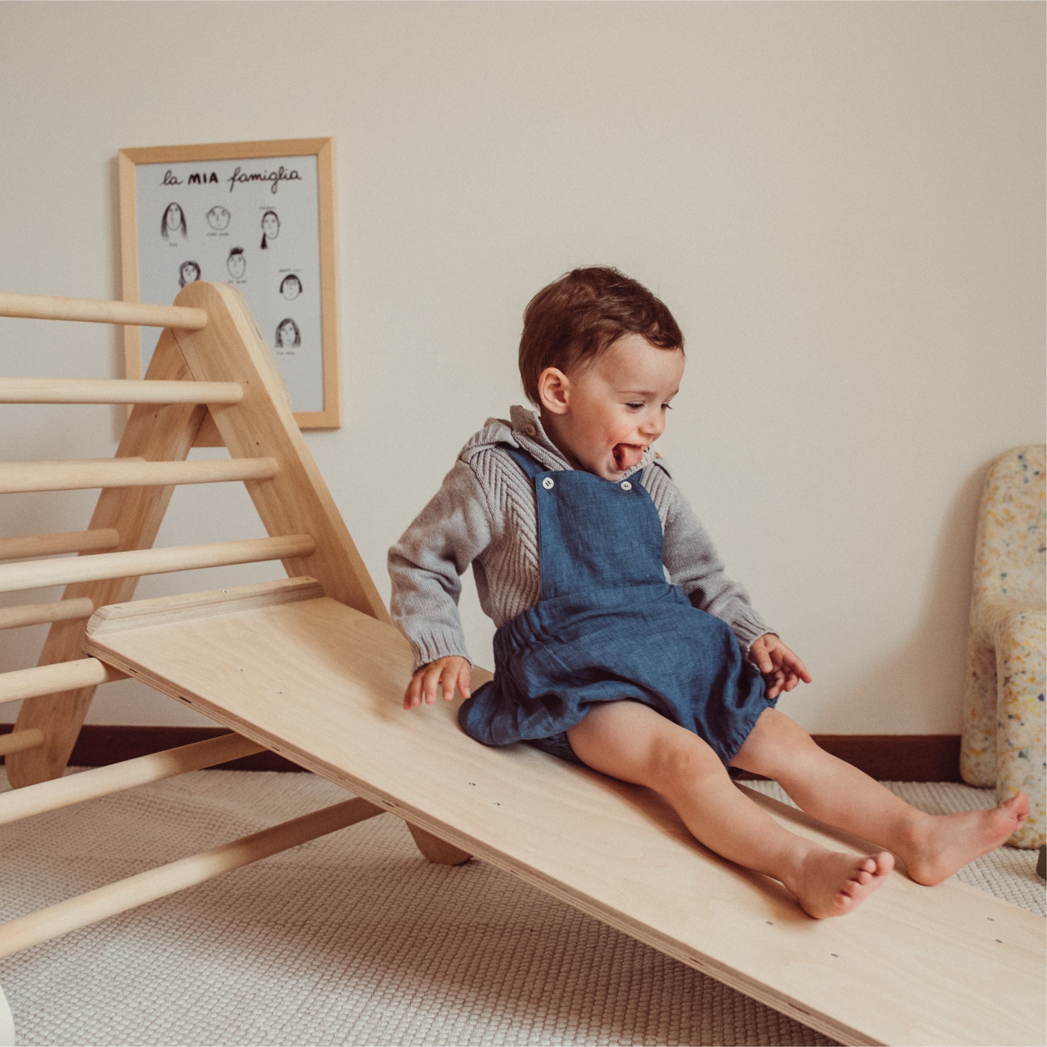 Ramp for Pikler's triangle or LUNA