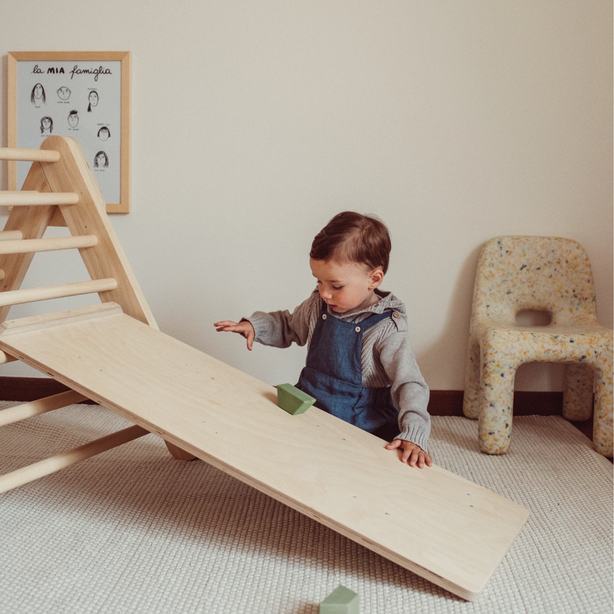 Ramp for Pikler's triangle or LUNA