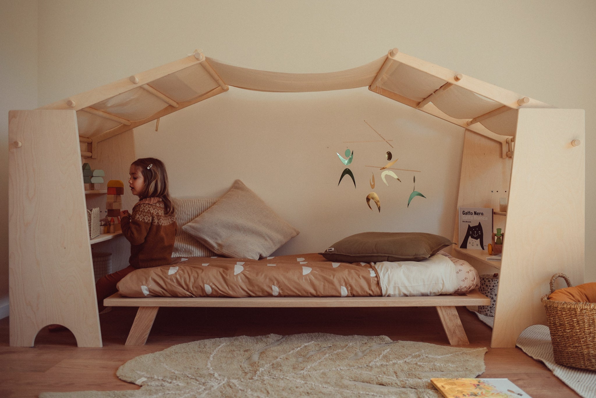 Baita bed • Letto evolutivo con due moduli Waldorf