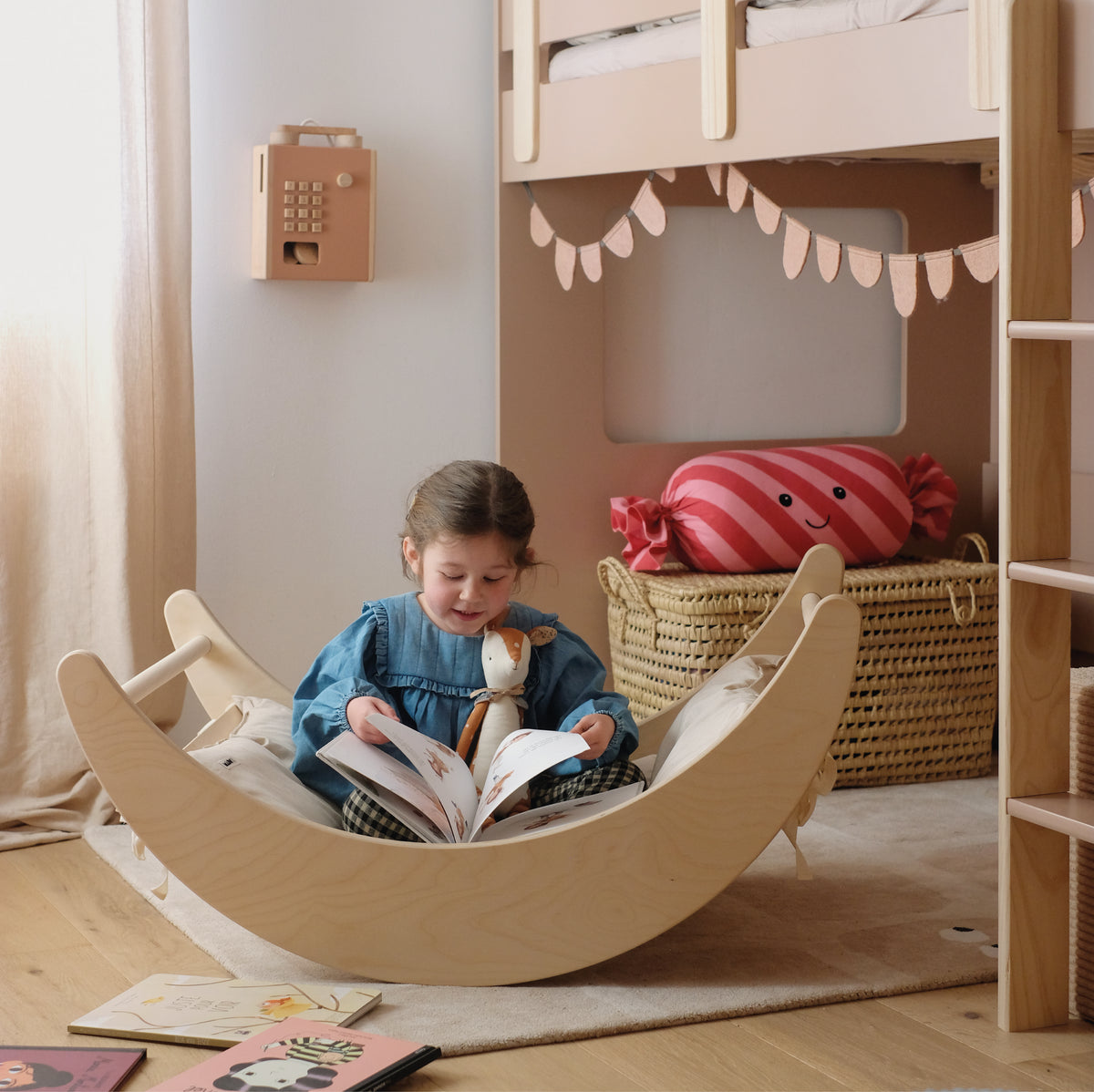 LUNA - Baby Rocker Made in Italy